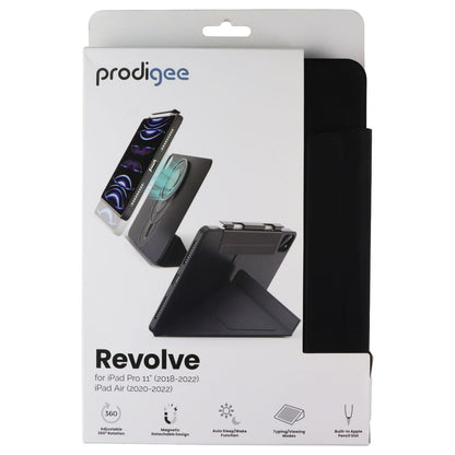 Prodigee Revolve Case/Stand for iPad Air & iPad Pro 11 - Black iPDP11-RVLV-BLK - New