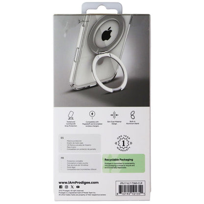 Prodigee Teek 360 Kickstand Case for MagSafe for Apple iPhone 17 Air - Clear - New (2)