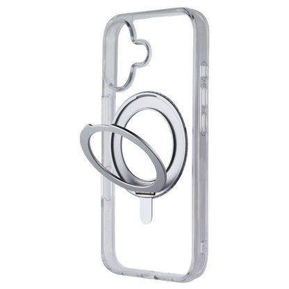 Prodigee Teek 360 Hard MagSafe Kickstand Ring Case for Apple iPhone 17 - Clear - New