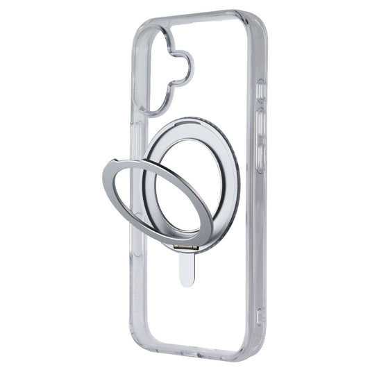 Prodigee Teek 360 Hard MagSafe Kickstand Ring Case for Apple iPhone 17 - Clear - New