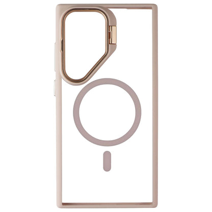 Prodigee KickIt Case for MagSafe for Samsung Galaxy S24 Ultra - Clear / Rose - New (2)