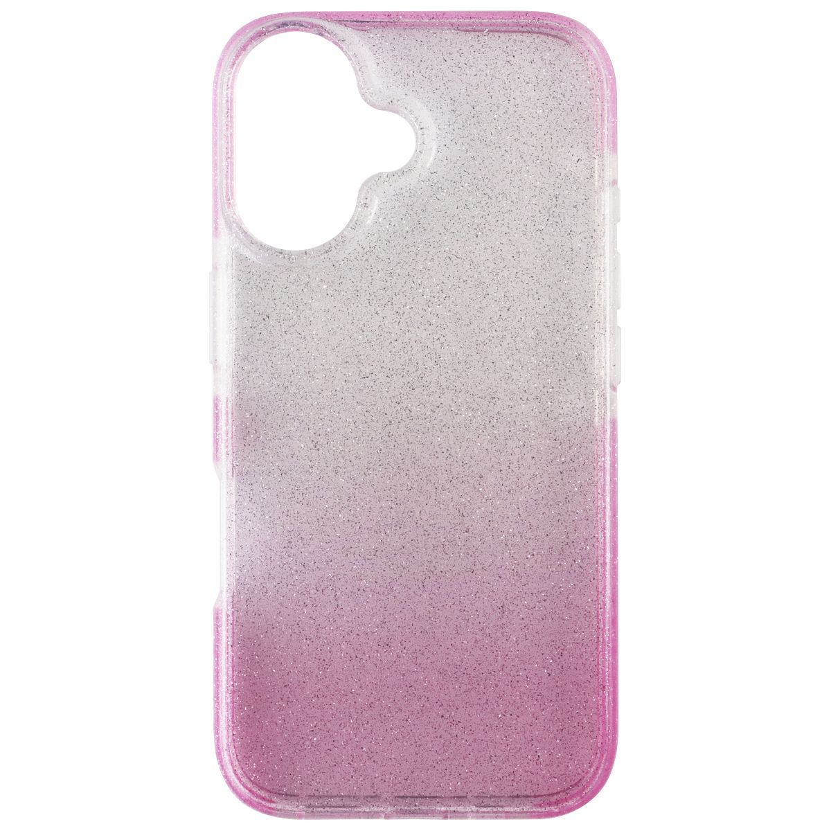 PureGear Slim Shell Designer Series Case for Apple iPhone 16 - Pink/Glitter (2)