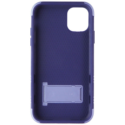 Quikcell Advocate Kickstand Case for Apple iPhone 11 - Light Blue / Dark Blue (3)