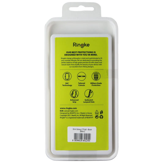 Ringke Slim Series Case for Samsung Galaxy Z Flip3 5G - Black - New (2)