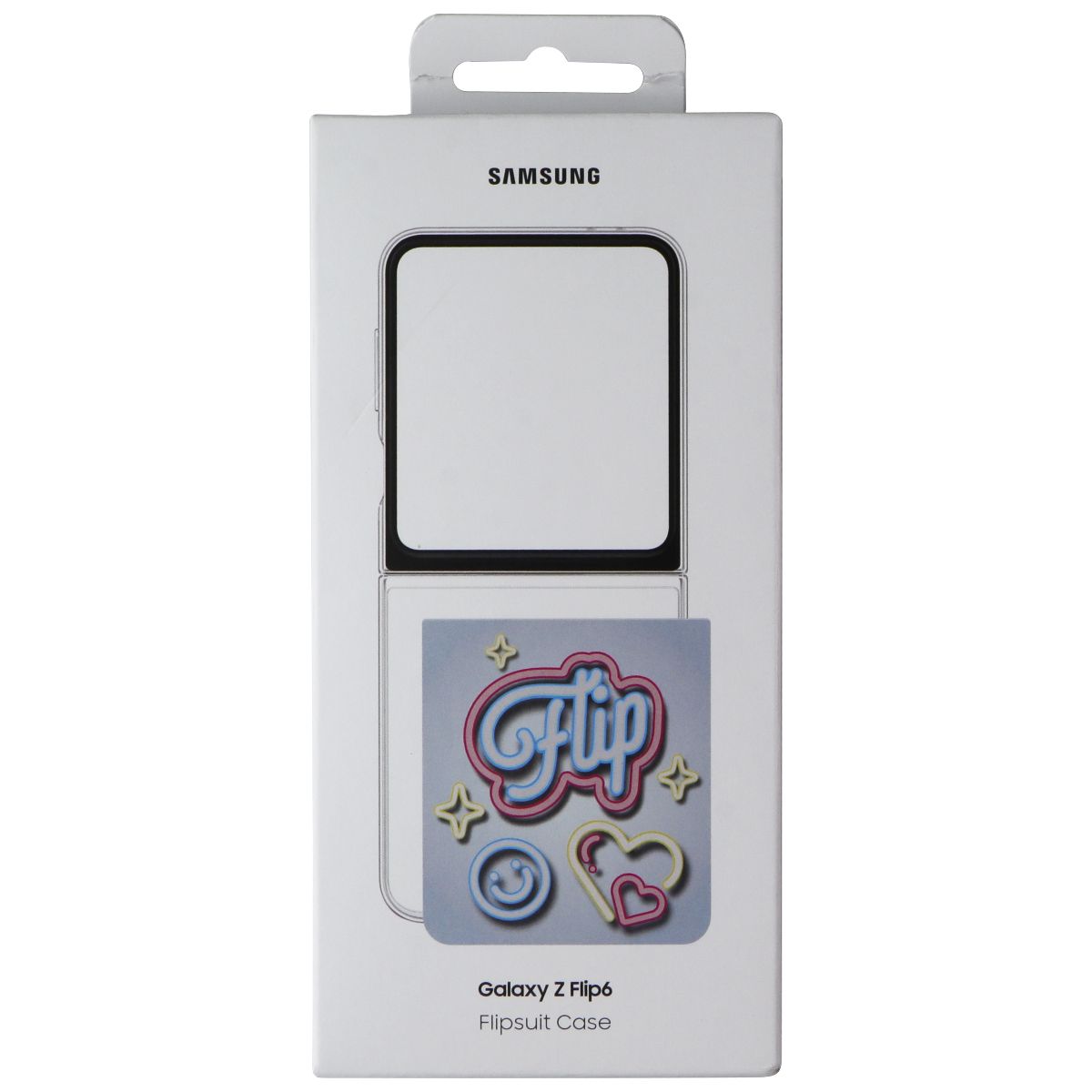 Samsung Flipsuit Case for Samsung Galaxy Z Flip6 - Flip/Hearts/Smiley