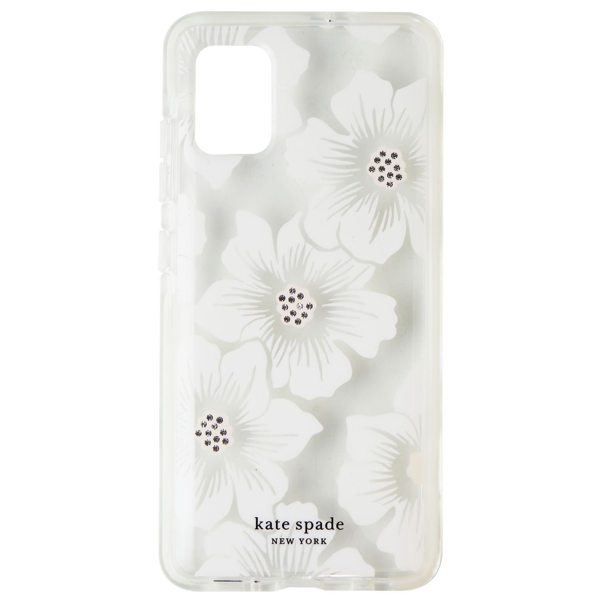 Kate Spade Hardshell Case for Samsung Galaxy A51 (Non 5G) - Clear/White Flowers (2)