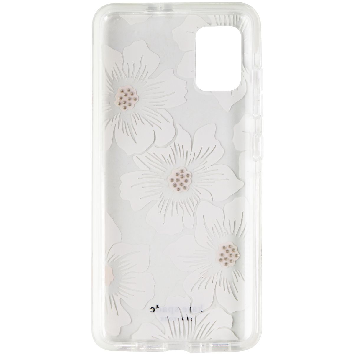 Kate Spade Hardshell Case for Samsung Galaxy A51 (Non 5G) - Clear/White Flowers (3)