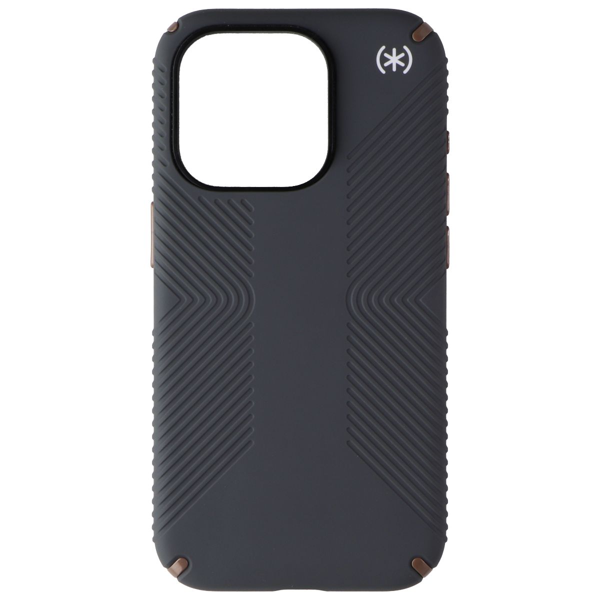 Speck Presidio2 Grip Series Case for Apple iPhone 15 Pro - Charcoal Gray (2)