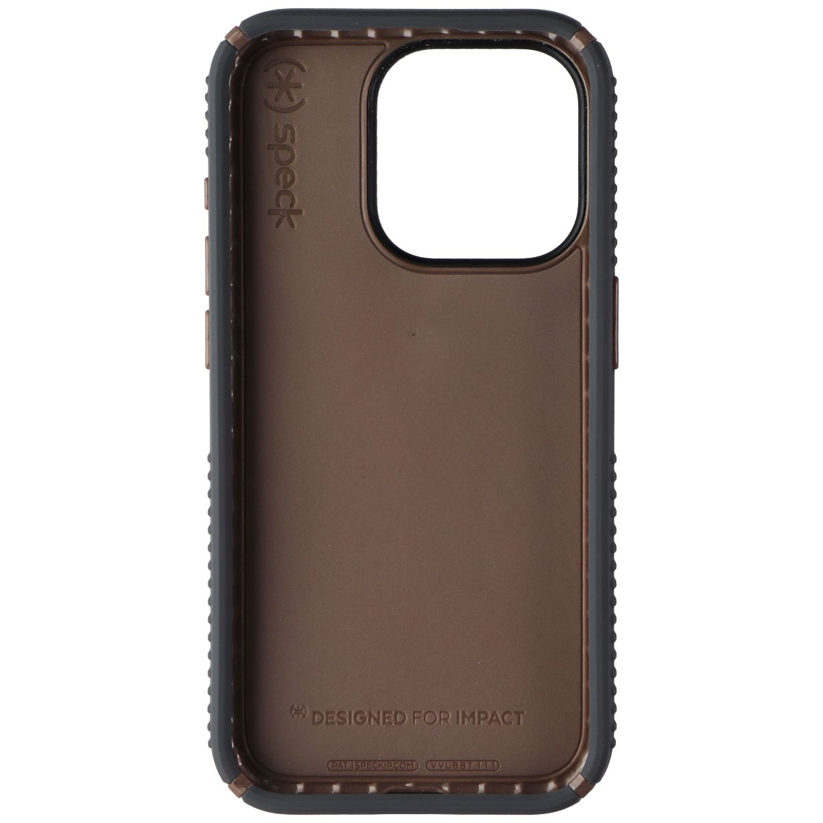 Speck Presidio2 Grip Series Case for Apple iPhone 15 Pro - Charcoal Gray (3)