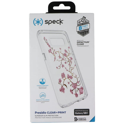 Speck Presidio CLEAR + PRINT Case for Samsung Galaxy (S8+) - Garden Blossoms - New