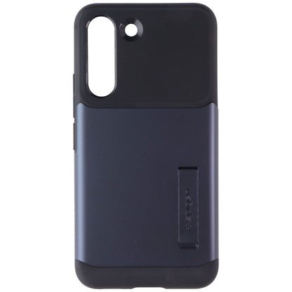 Spigen Slim Armor Series Dual Layer Case for Samsung Galaxy S22 - Metal Slate (2)