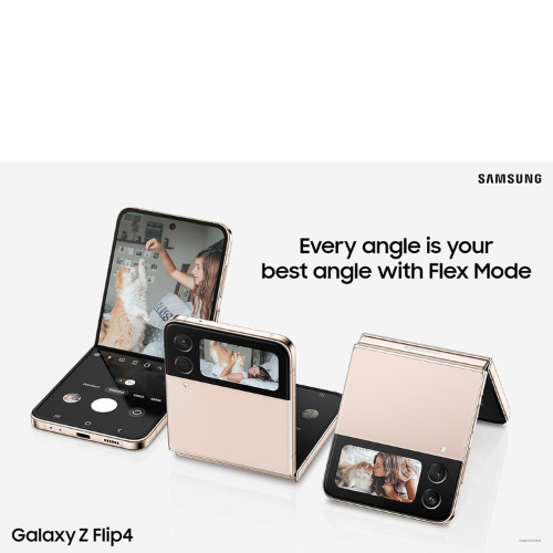 Samsung Galaxy Z Flip 4 256GB (5G) - Pink Gold