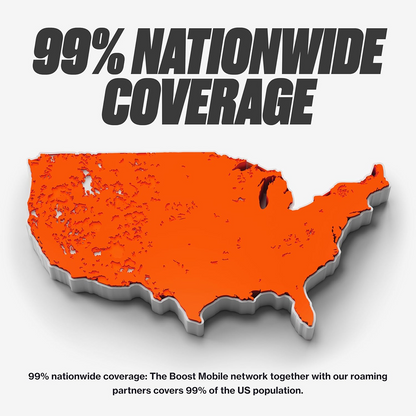 Boost Mobile $25/mo Forever Unlimited Plan (with Auto-Pay) eSIM Kit - Unlimited Talk, Text & Data - First Month Included