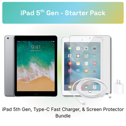 iPad 5th Gen (9.7") Starter Pack