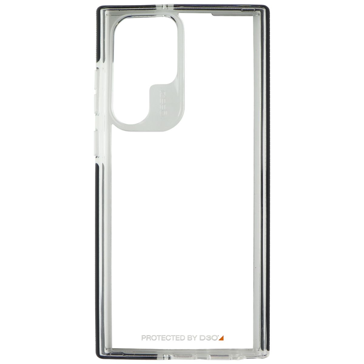 ZAGG Gear4 Santa Cruz Series Case for Samsung Galaxy S22 Ultra - Clear/Black (2)