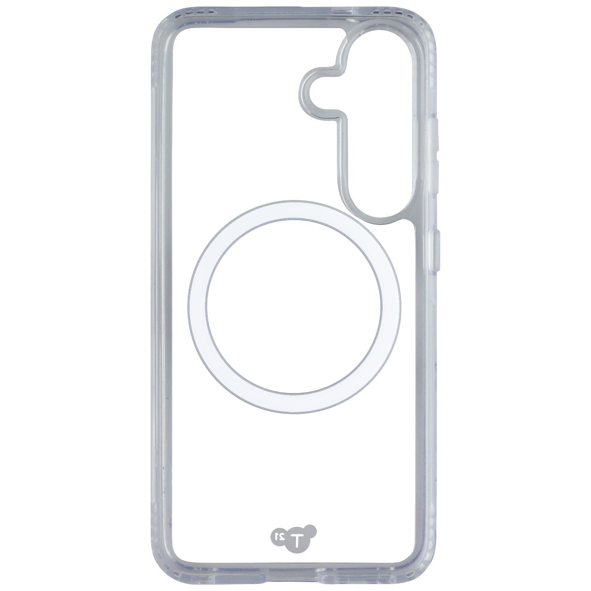 Tech21 EvoClear Series Case with Magnets for Samsung Galaxy S25 - Clear (3)