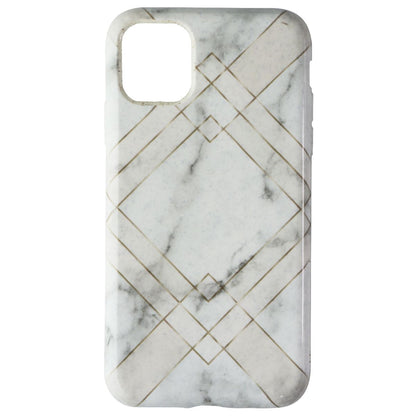 Unique London Eco-Friendly Back Case for Apple iPhone 11 - Geometric Marble (2)
