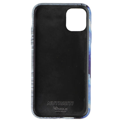 Unique London Eco-Friendly Back Case for Apple iPhone 11 and XR - Blue Geode (3)