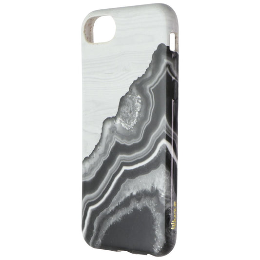 Unique London Eco-Friendly Back Case for iPhone SE (2nd Gen) 8/7/6s - Gray Geode