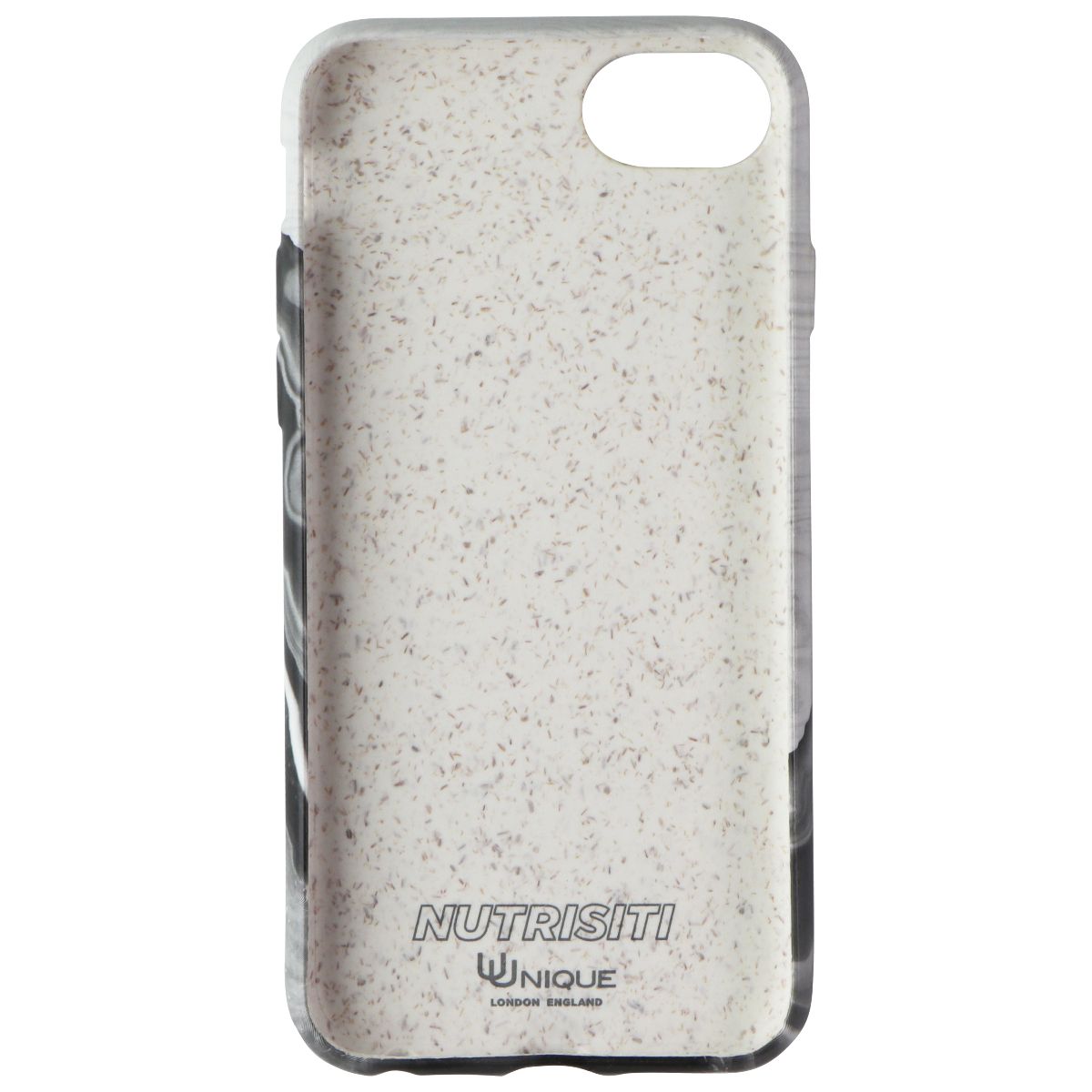 Unique London Eco-Friendly Back Case for iPhone SE (2nd Gen) 8/7/6s - Gray Geode (3)