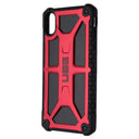 UAG Monarch Series Protective Case Cover for iPhone Xs Max - Crimson Black/Red - New