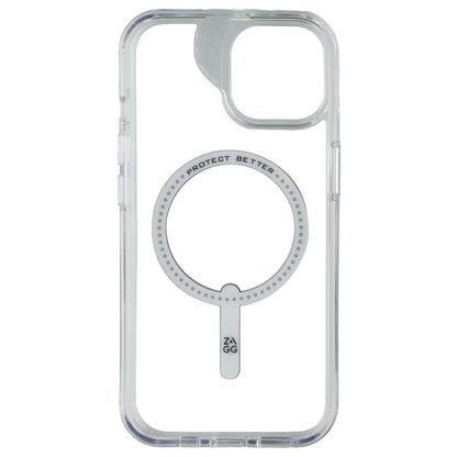 Zagg Crystal Palace Snap Case with MagSafe for Apple iPhone 15 - Clear/White (3)