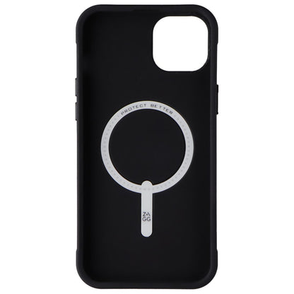 ZAGG Luxe Series Snap Case for MagSafe for Apple iPhone 15 Plus - Matte Black (3)