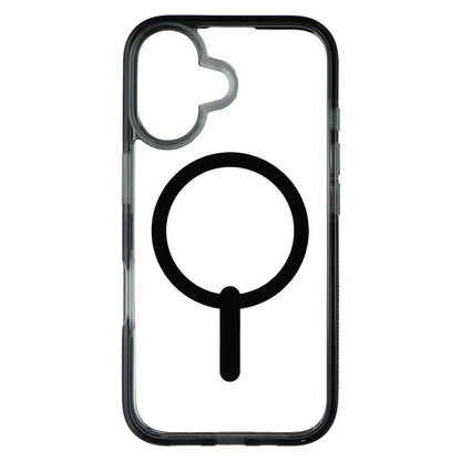 ZAGG Santa Cruz Snap Case for MagSafe for Apple iPhone 16 - Clear / Black (2)