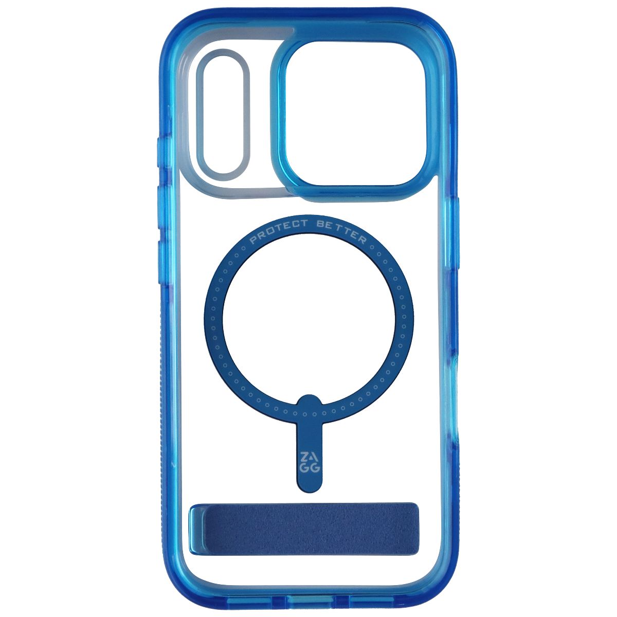 ZAGG Santa Cruz Snap Case with Kickstand for MagSafe for iPhone 17 Pro - Blue - New (3)
