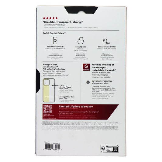 ZAGG Crystal Palace Case for Samsung Galaxy S24 FE - Clear (2)