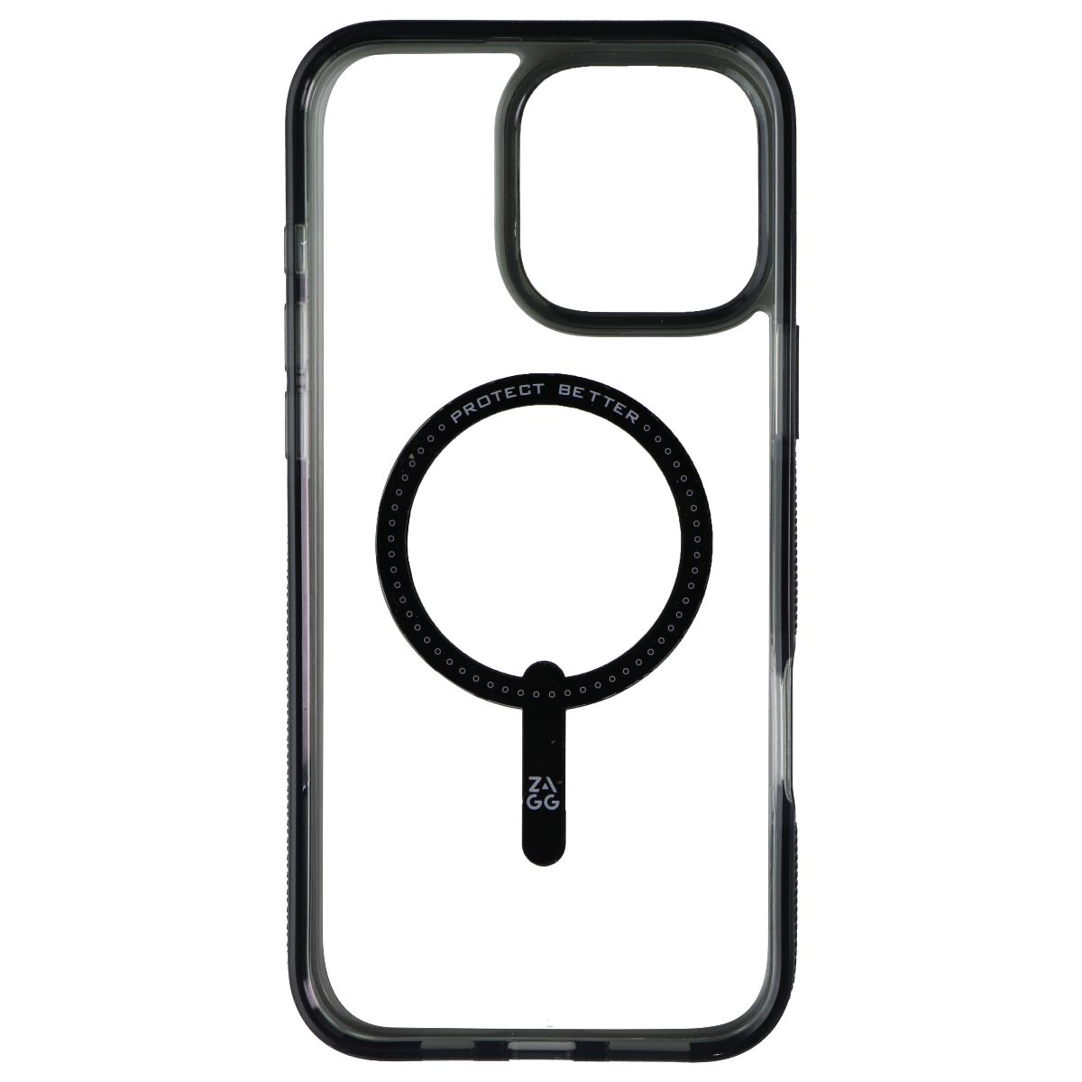 ZAGG Santa Cruz Snap Case for MagSafe for Apple iPhone 16 Pro Max - Black/Clear (3)