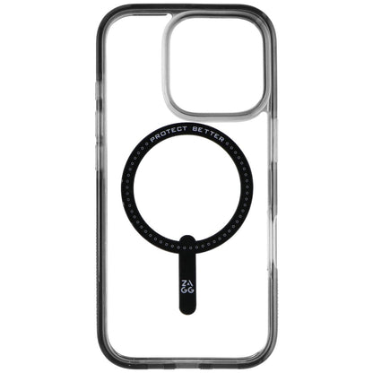 ZAGG Santa Cruz Snap Case for MagSafe for Apple iPhone 16 Pro - Black / Clear (3)