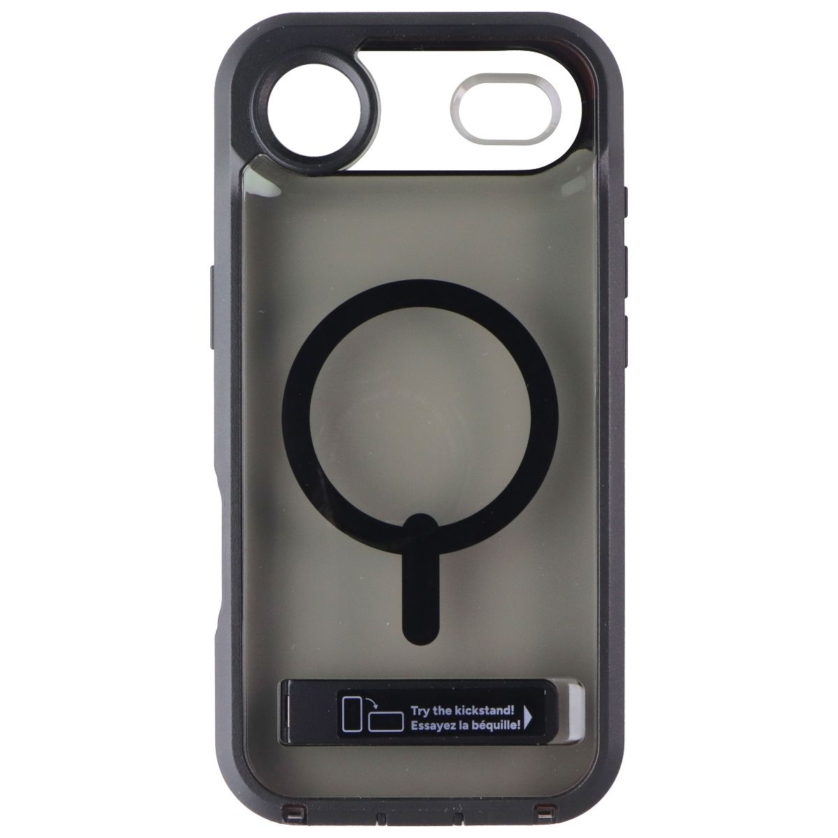 ZAGG Rainier Snap Kickstand Case for MagSafe for Apple iPhone 17 Air - Black (2)