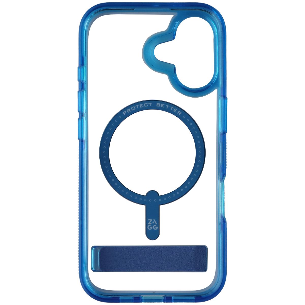 ZAGG Santa Cruz Snap Case w/ Kickstand for Apple iPhone 17 - Tranquil Blue (3)