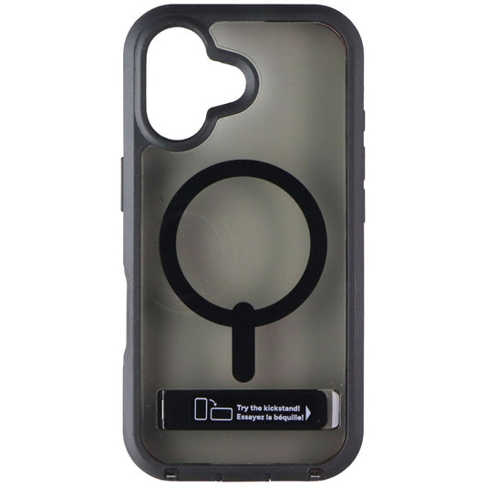 ZAGG Rainier Case with Kickstand for MagSafe for Apple iPhone 17 - Smoke - New (2)