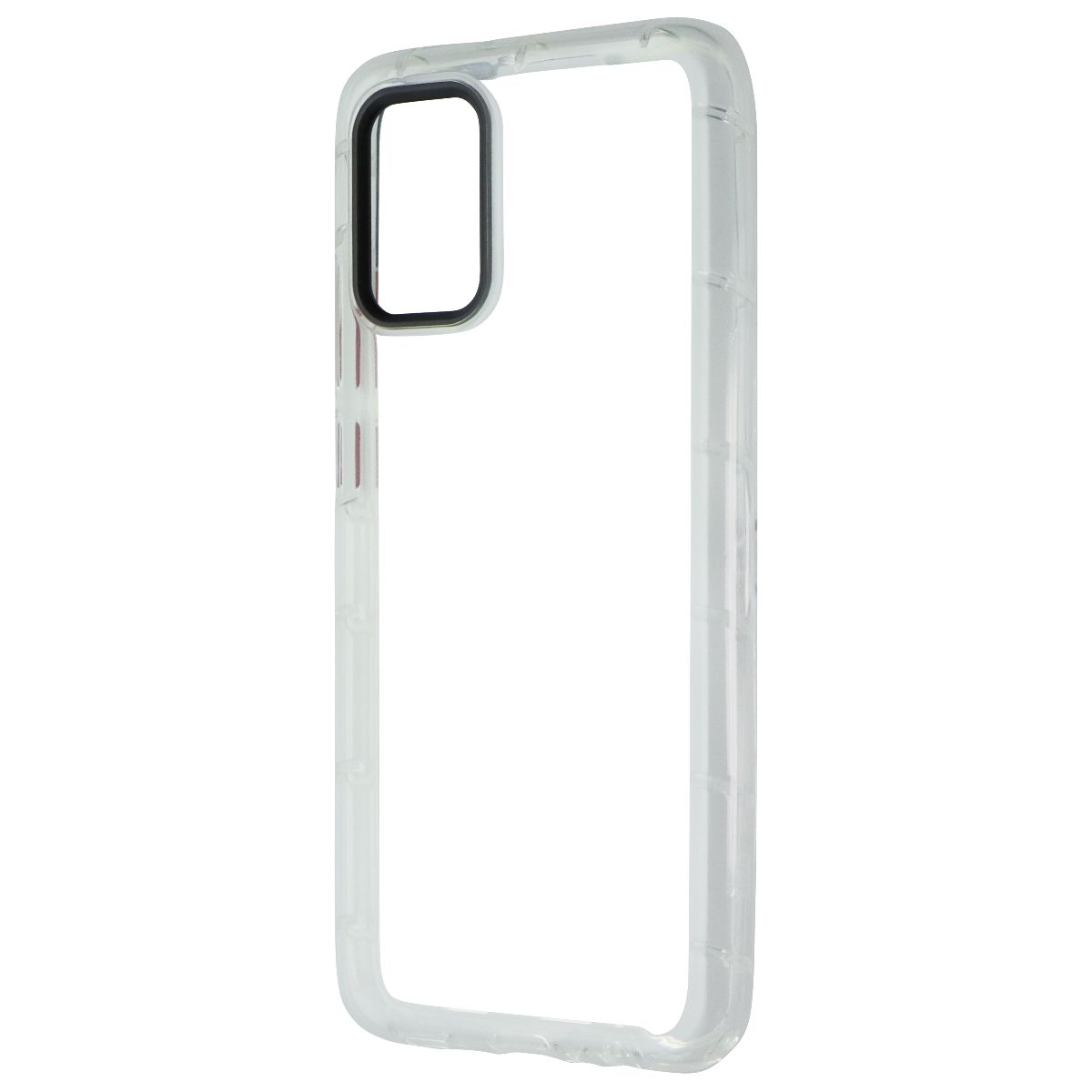 Zizo Surge Series Case w/ Customizable Buttons for Samsung Galaxy A02s - Clear - New