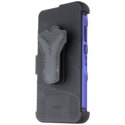 Zizo BOLT Series Case and Holster for Samsung Galaxy A02s - Blue/Black (2)