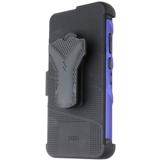 Zizo BOLT Series Case and Holster for Samsung Galaxy A02s - Blue/Black (2)