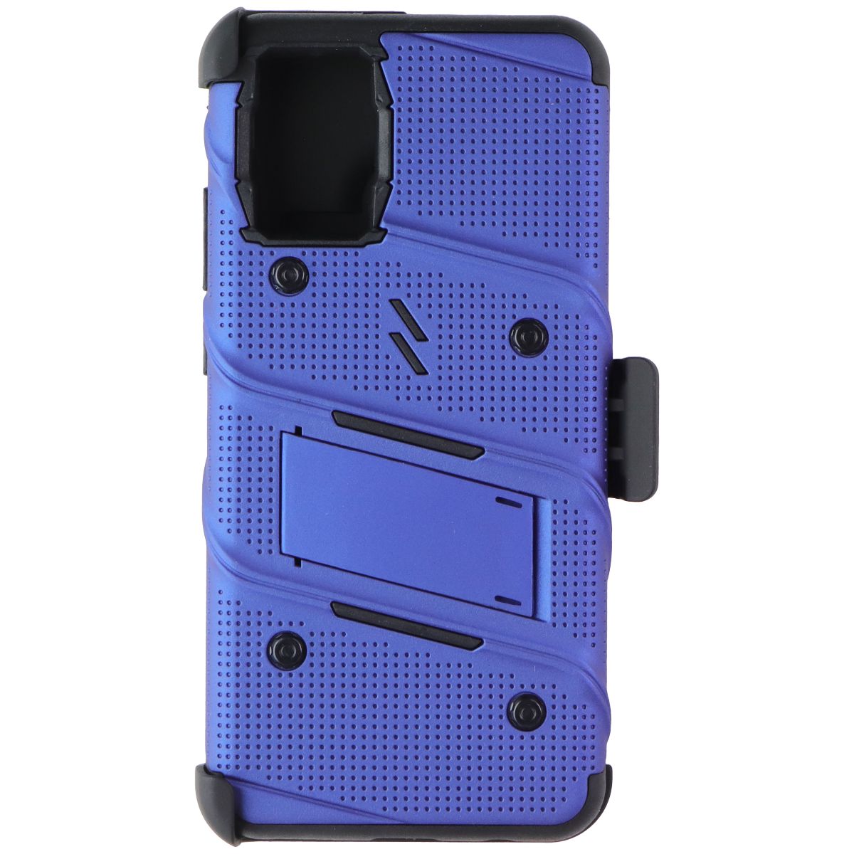 Zizo BOLT Series Case and Holster for Samsung Galaxy A02s - Blue/Black (3)
