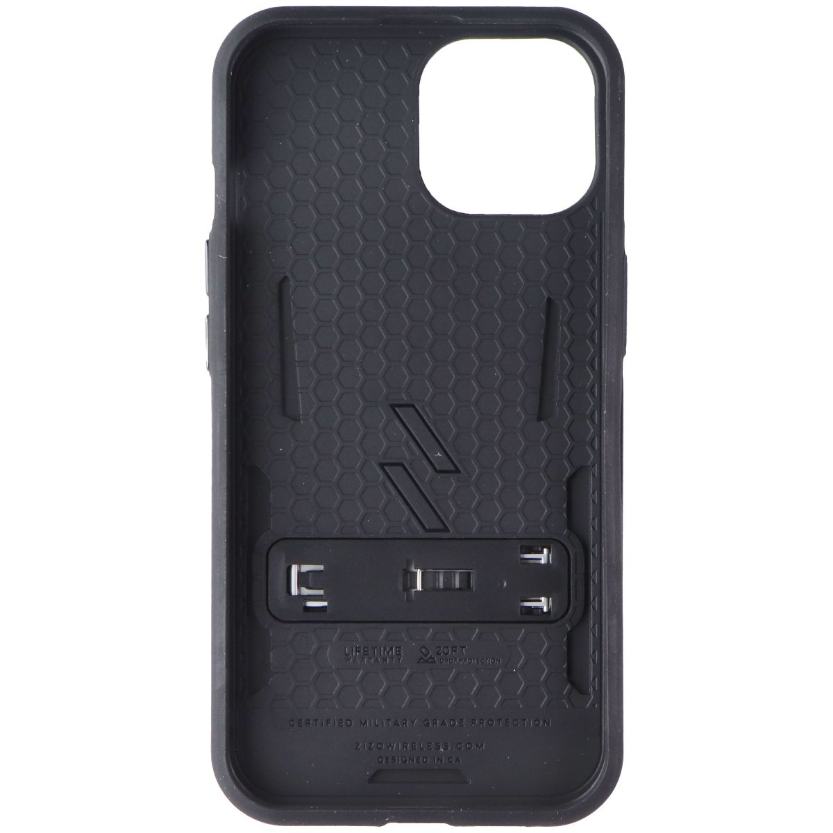 Zizo Transform Series Case with Kickstand for iPhone 16e/15/14/13 - Black (3)