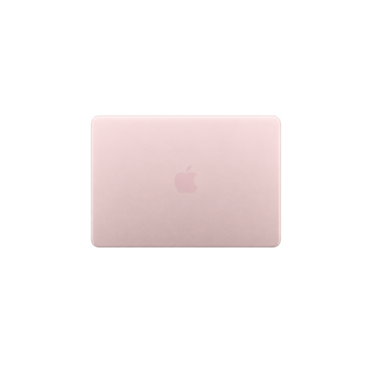 Apple MacBook Neo 13-inch in Blush — rear view