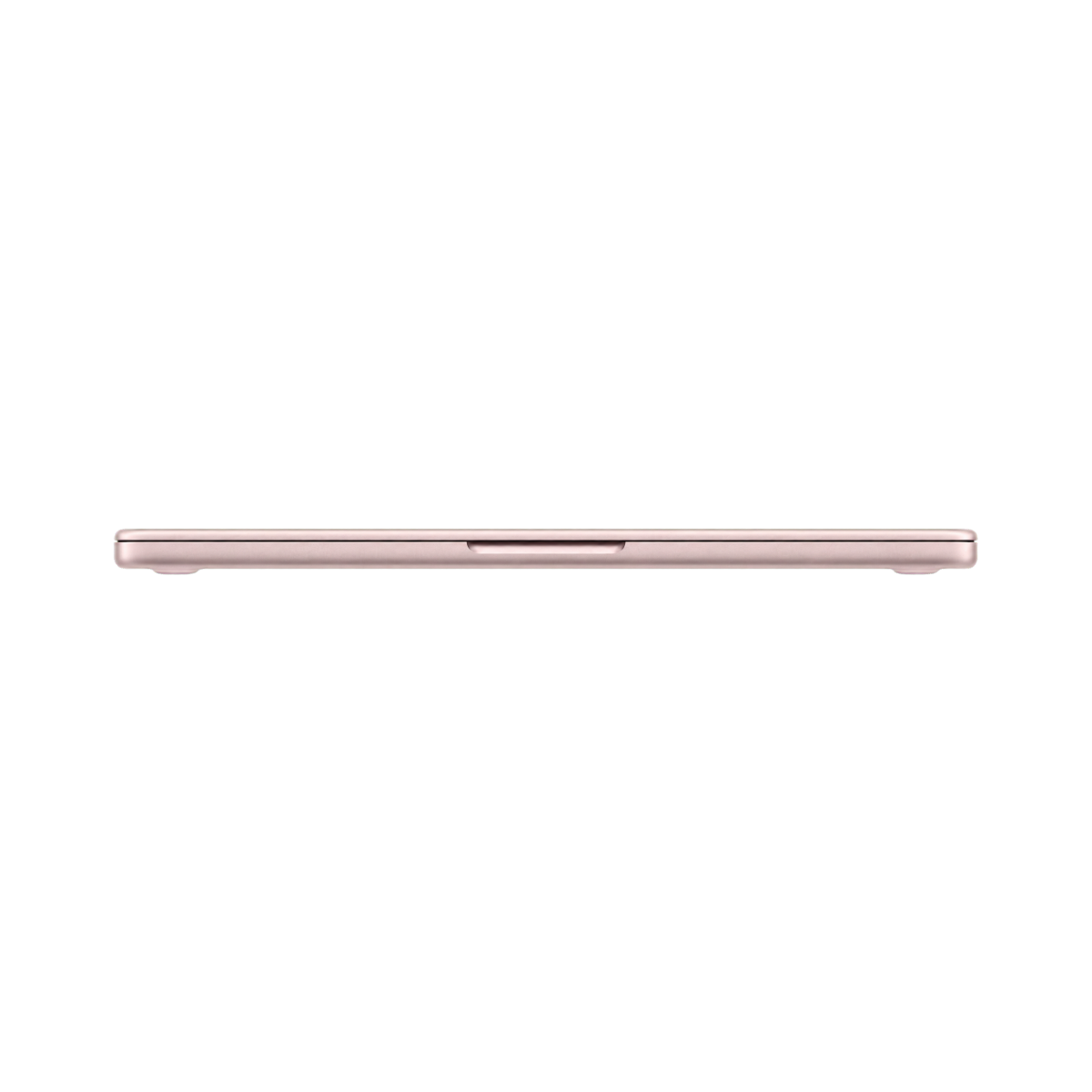 Apple MacBook Neo 13-inch in Blush — side view