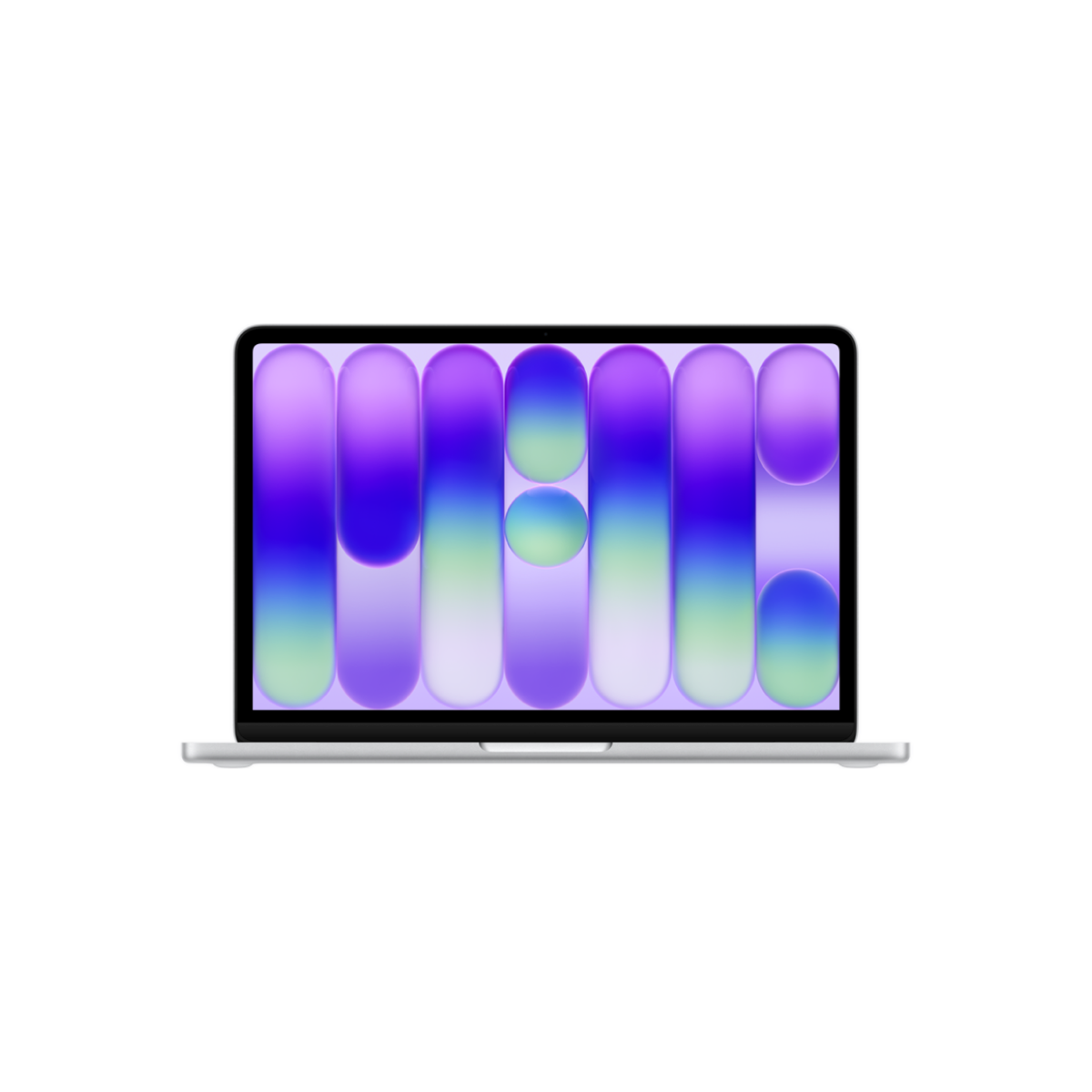 Apple MacBook Neo 13-inch in Silver — front view