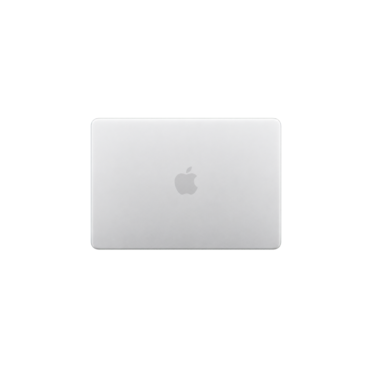 Apple MacBook Neo 13-inch in Silver — rear view