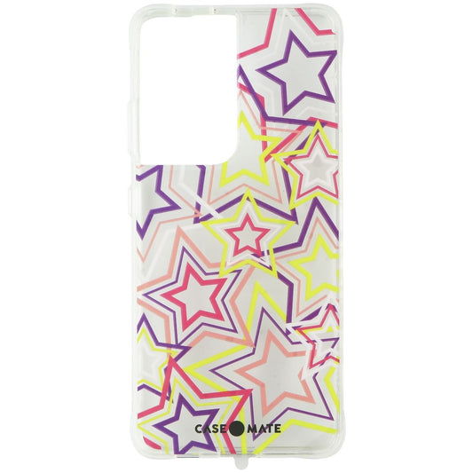 Case-Mate Prints Hardshell Case for Samsung Galaxy S21 Ultra 5G - Neon Stars - New (2)