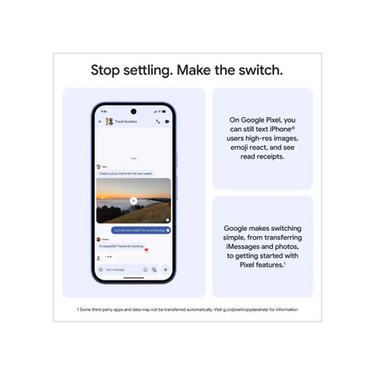 Google Pixel 10a switching from iPhone feature