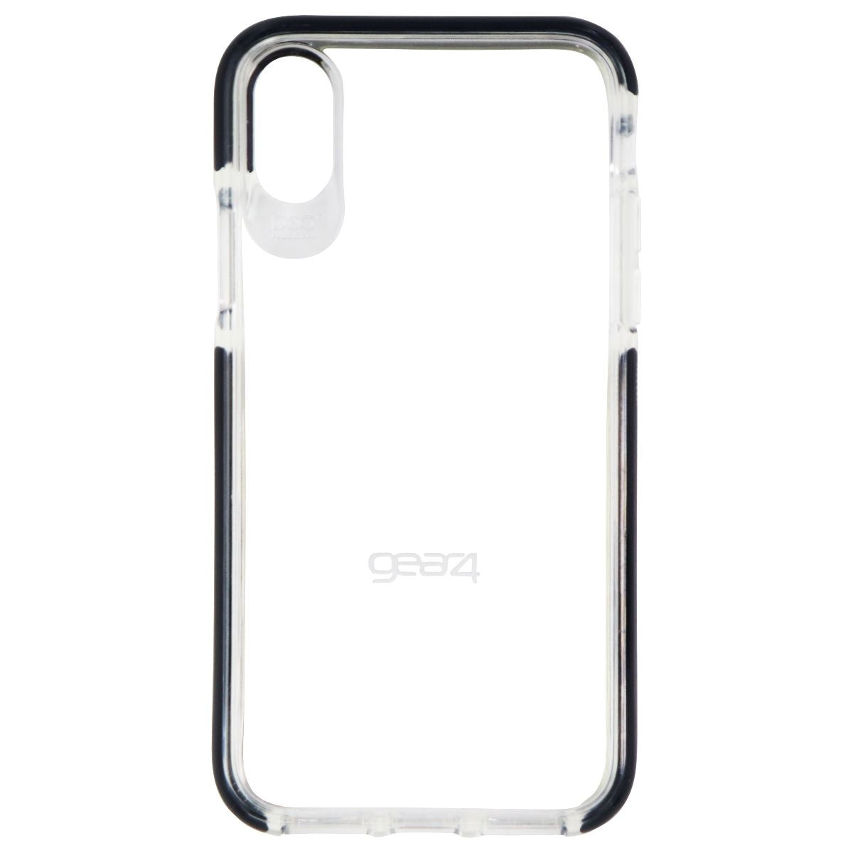 ZAGG D30 Piccadilly Hard Case for Apple iPhone Xs & iPhone X - Clear/Black (2)
