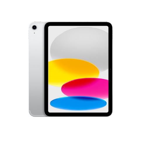 iPad 10.9" (10th Gen, 2022) 256GB - Silver (Wi-Fi + Cellular)