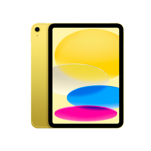 iPad 10.9" (10th Gen, 2022) 256GB - Yellow (Wi-Fi + Cellular)