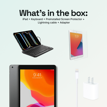 iPad 9th Gen + Belkin Keyboard - Pack